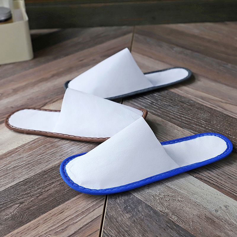 手工无害布拖鞋