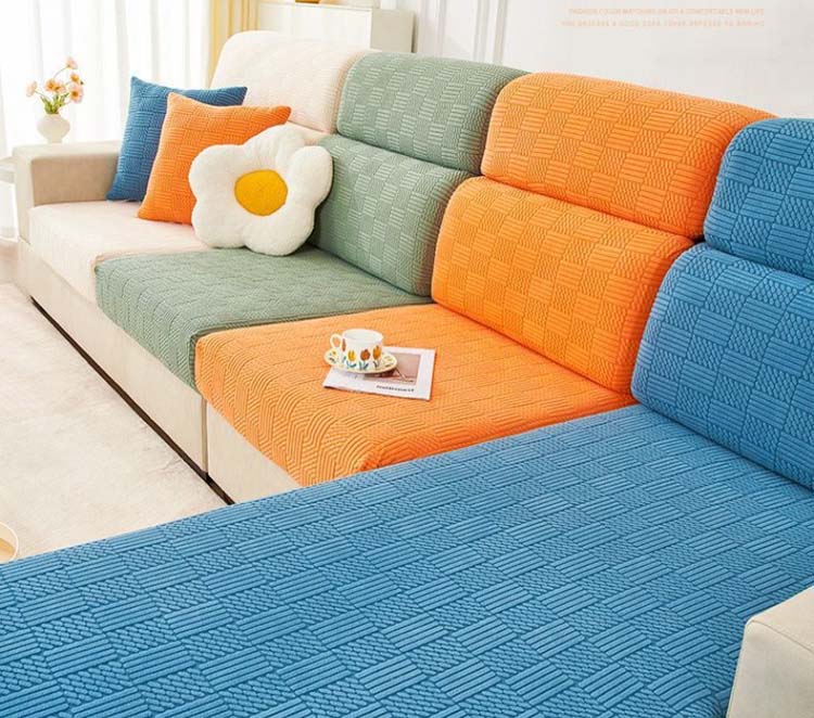 Hotel smooth soft sofa cover