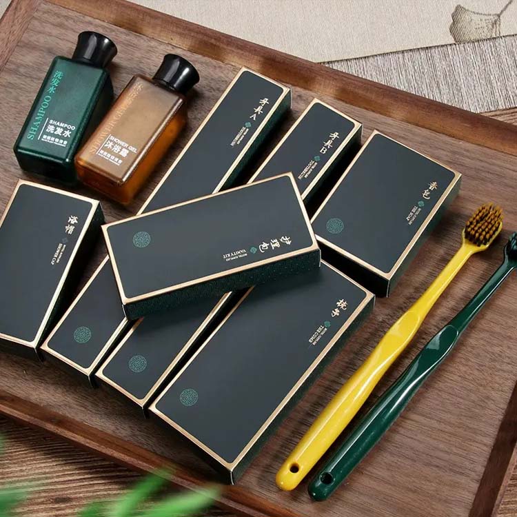 B&B Hotel Disposable Toiletries Household Hospitality Soft Bristle Toothbrush Wholesale Travel Portable Set