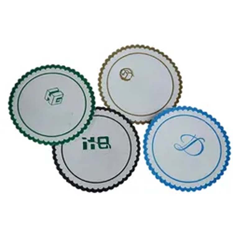 Paper Disposable Water Absorbing Cup Mat For Hotel Can Be Customized For Conference Cup Mat Ashtray Pad