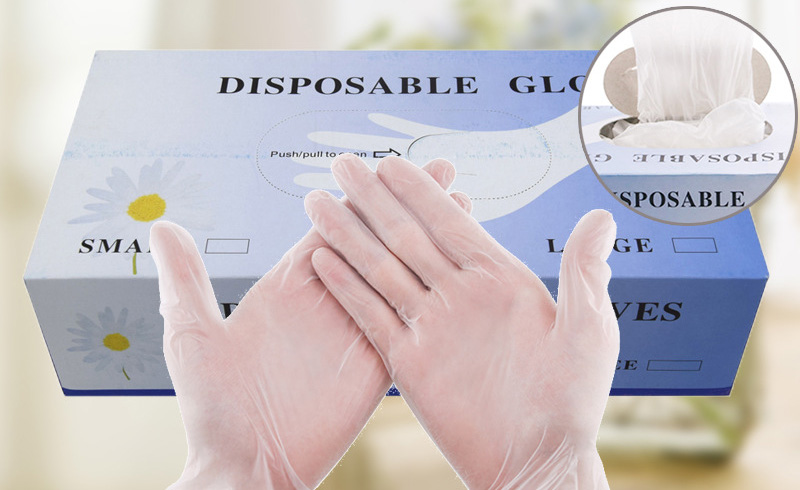 Tattoo beauty gloves Disposable PVC finger covers