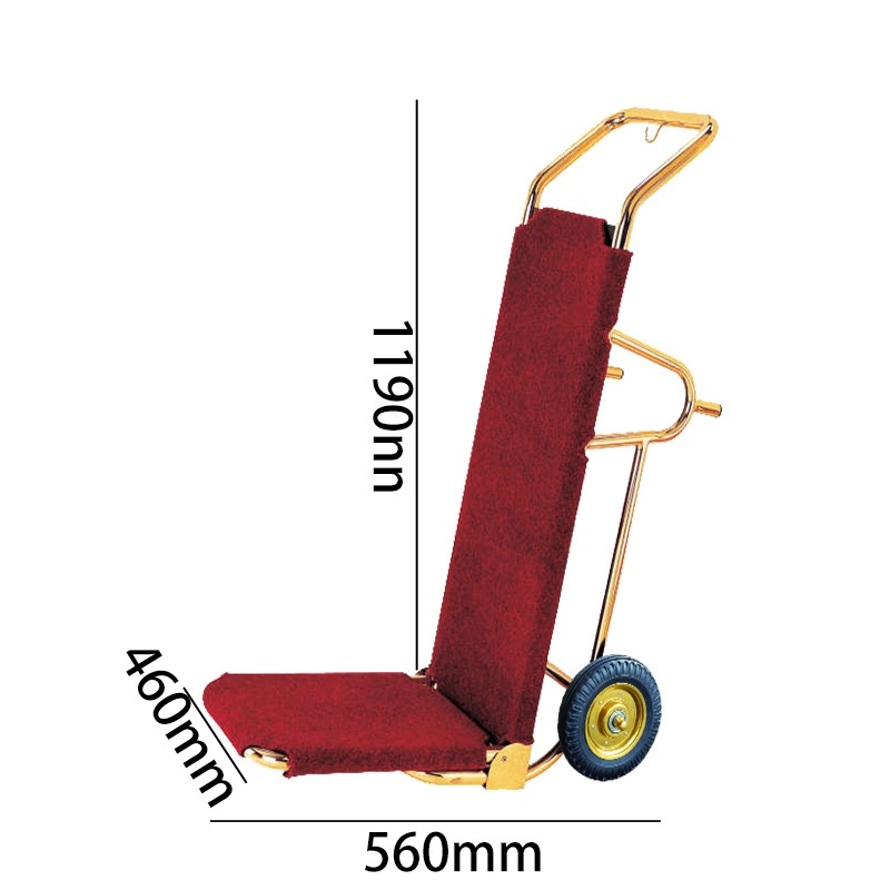大堂行李车宾馆箱包手推拉服务车迎宾多功能运送车