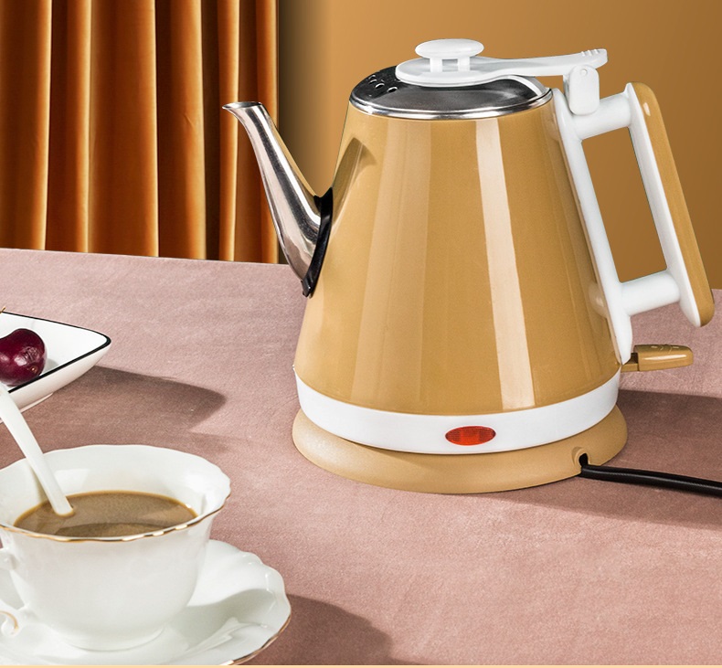 电热水壶不锈钢304自动烧水壶电茶壶长嘴开水壶