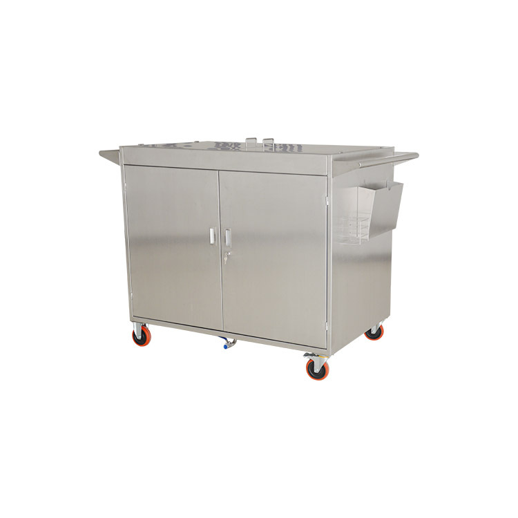 酒店304不锈钢餐车食品厂车间医院不锈钢餐车