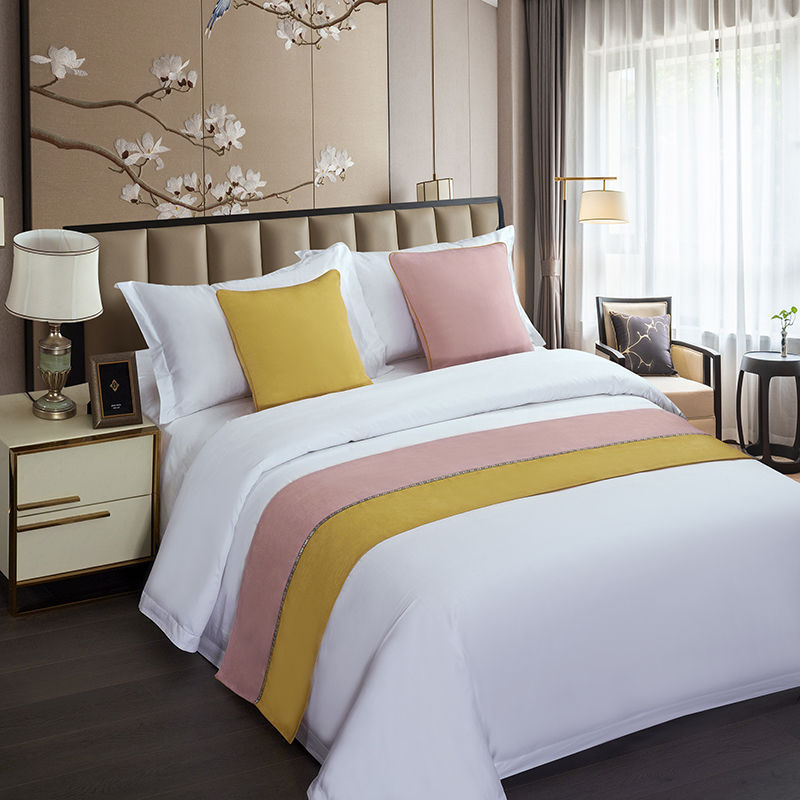 酒店床旗床尾巾