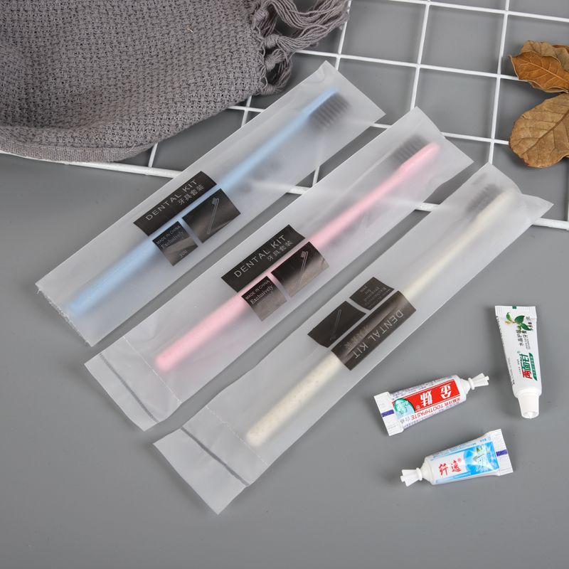 一次性牙刷牙膏套装