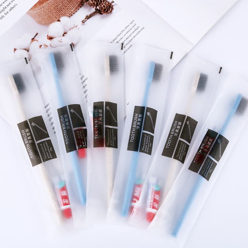 一次性牙刷牙膏套装