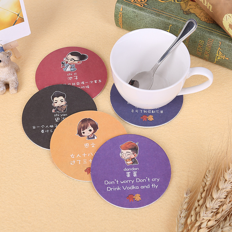 一次性吸水纸杯垫