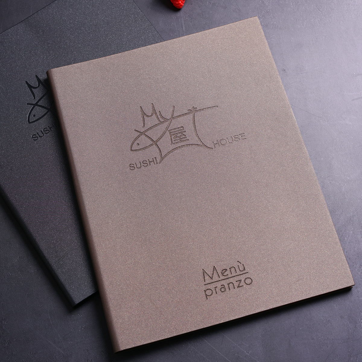 透明插袋菜牌菜单夹服务指南