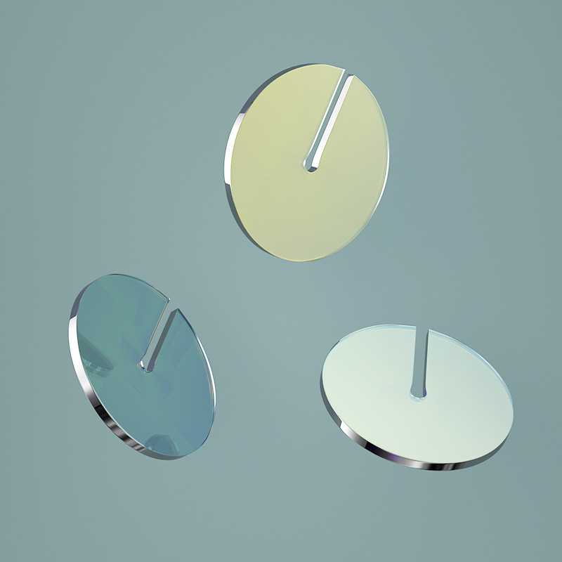 圆形透明亚克力杯垫