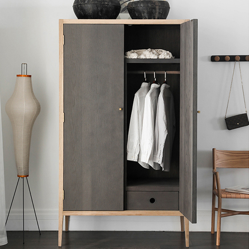 白橡木衣柜实木衣柜