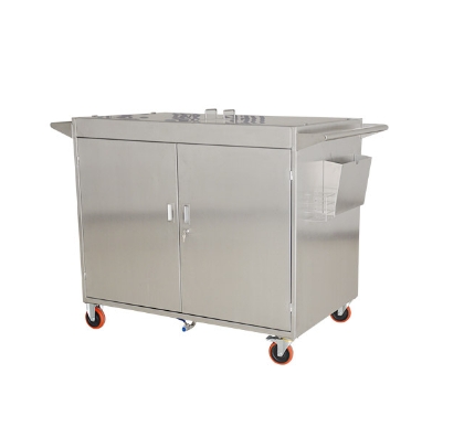 Hotel 304 stainless steel dining car Food factory workshop hospital stainless steel dining car