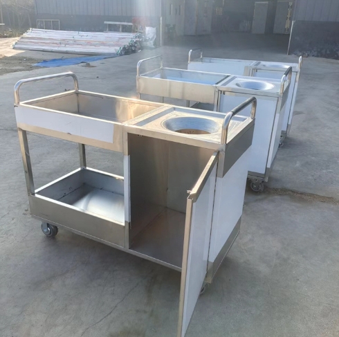 Food truck moving cart