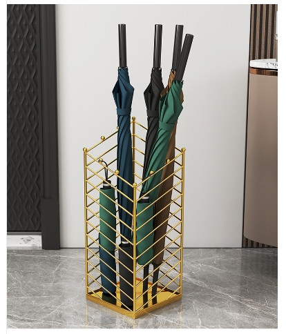 Umbrella stand storage stand at the entrance of the lobby of the hotel, the umbrella stand is placed in the household, the umbrella bucket is placed in the commercial drain stand