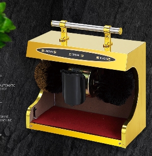 Shoe polishing machine Automatic automatic induction shoe polishing machine public hotel lobby electric titanium brush shoe machine