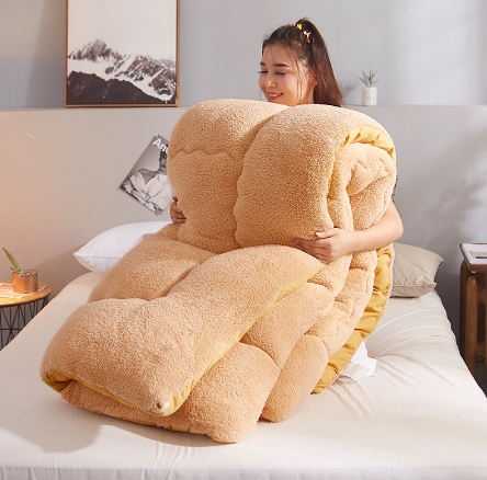 Lamb wool quilt core